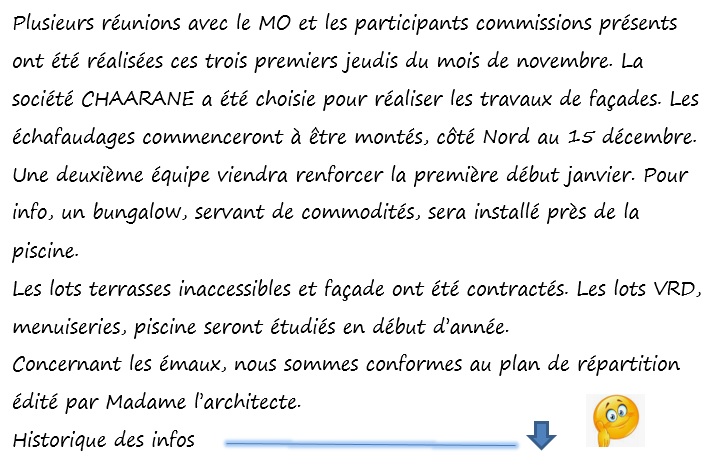 Conseil_Syndical Travaux Priska
